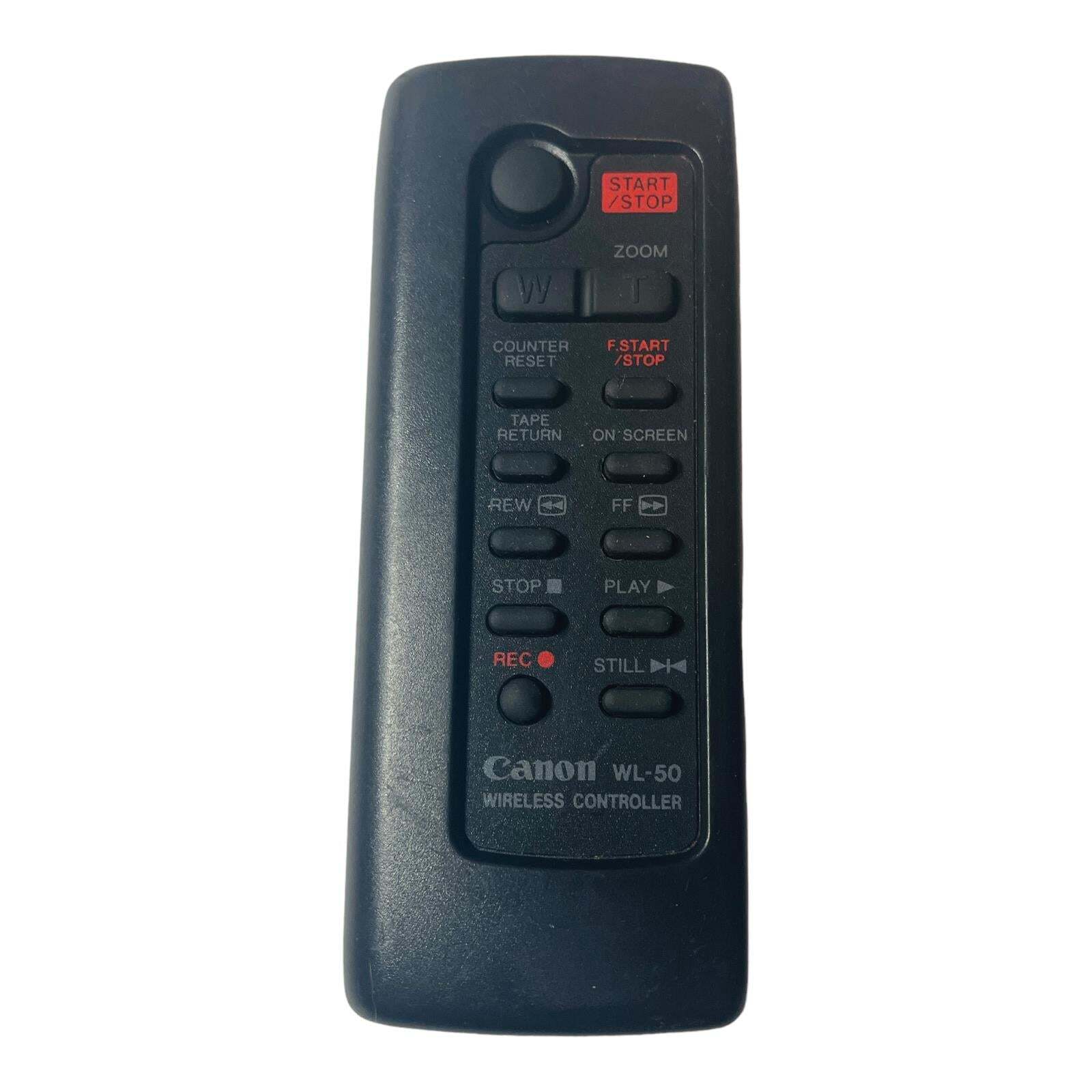 Genuine Canon Canonvision 8 WL-50 Wireless Control Remote Controller Tested