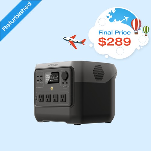 EcoFlow RIVER 2 Pro 768Wh Portable Power Station LFP