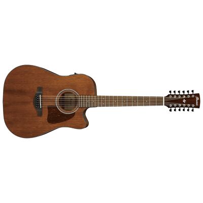 Ibanez AW5412CE Artwood 12-String Acoustic Electric Guitar, Solid Okoume Top