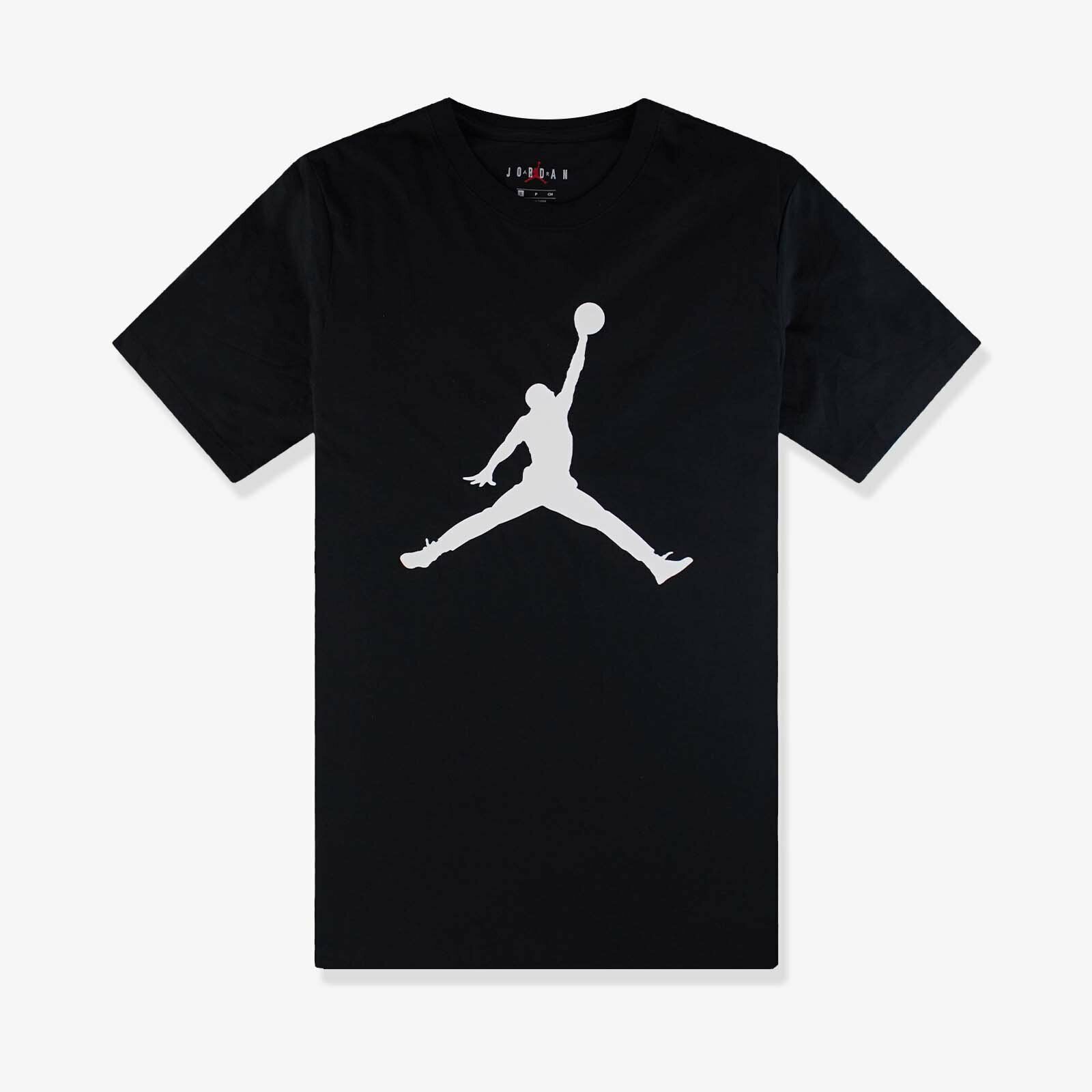 Nike Air Jordan Jumpman Logo Tee Mens T-Shirt Black Multi Nike Air Jordan Jumpman Logo Tee Mens T-Shirt Black Multi