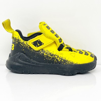 

Nike Boys LeBron 17 CK0611-700 Желтые кроссовки для баскетбола Размер 5C, Желтый, LeBron 17
