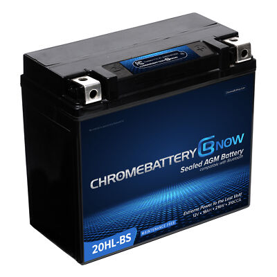 YTX20HL-BS Intelligent Bluetooth Enabled Motorcycle Battery, 12 Volts, 18Ah
