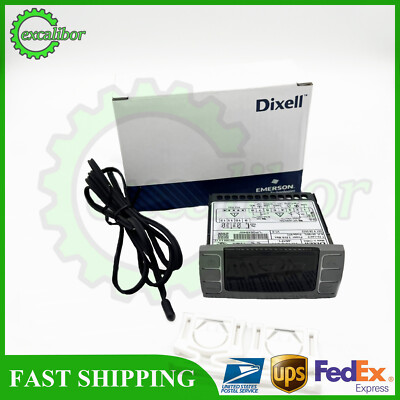 Dixell XR02CX-4N1F1 Refrigerator Thermostat Temperature Controller Gray Panel US