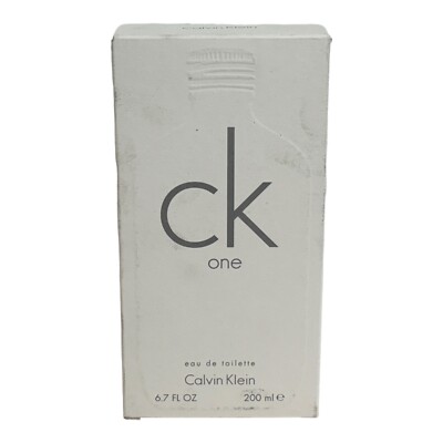 Ck One by Calvin Klein Cologne Perfume Unisex 6.7fl oz EDT Brand New in Box
