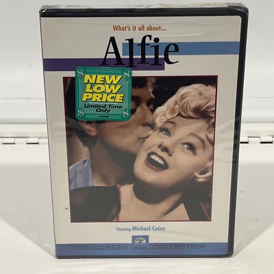 Alfie DVD | Brand New Sealed | 1966 Michael Cain  Buy 2 Get 1 Free 