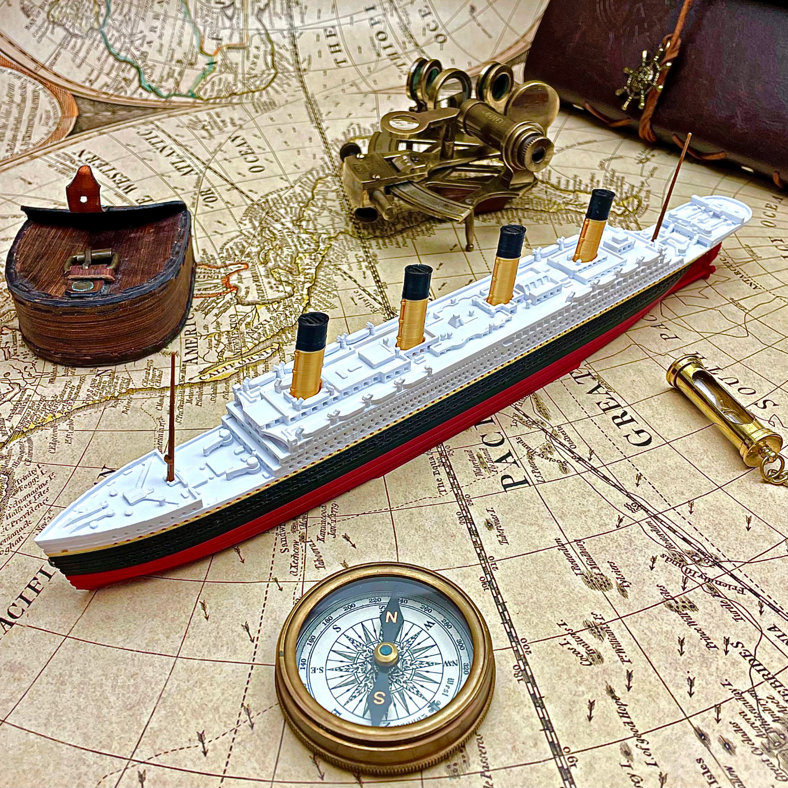 12” RMS Titanic Model, Titanic Toys For Kids, Model Titanic Toy, Titanic Ship