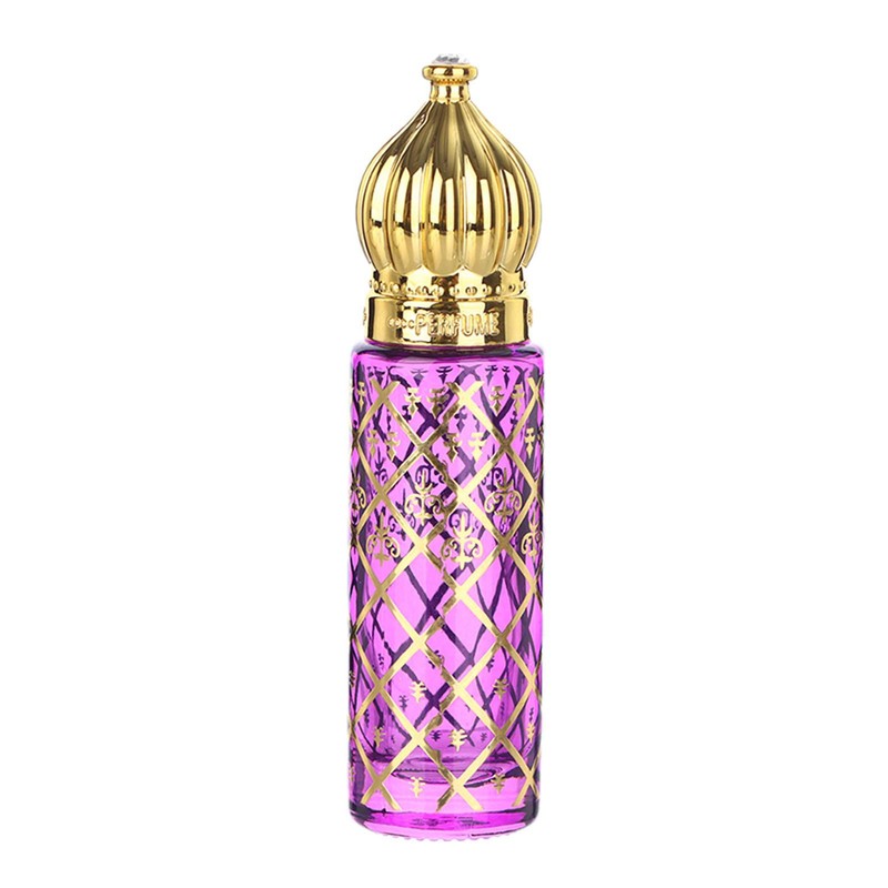 Empty Roll On Glass Bottles Color Bronzing Fragrance Oil Roller Bottles 8ml