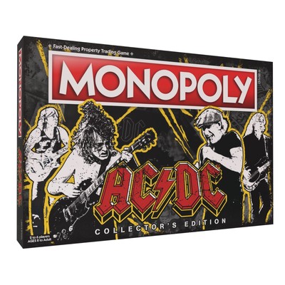 МОНОПОЛИЯ: AC/DC | Играйте за шляпу Ангуса, Динамит, молнию и многое другое