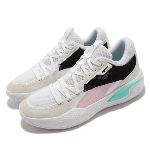 

Мужские баскетбольные кроссовки Puma Court Rider Summer Days Pink Lady White 195662-02, Белый, Court Rider Summer Days