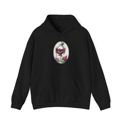 Tipsy Snowman- Unisex Heavy Blend  Hooded Sweatshirt