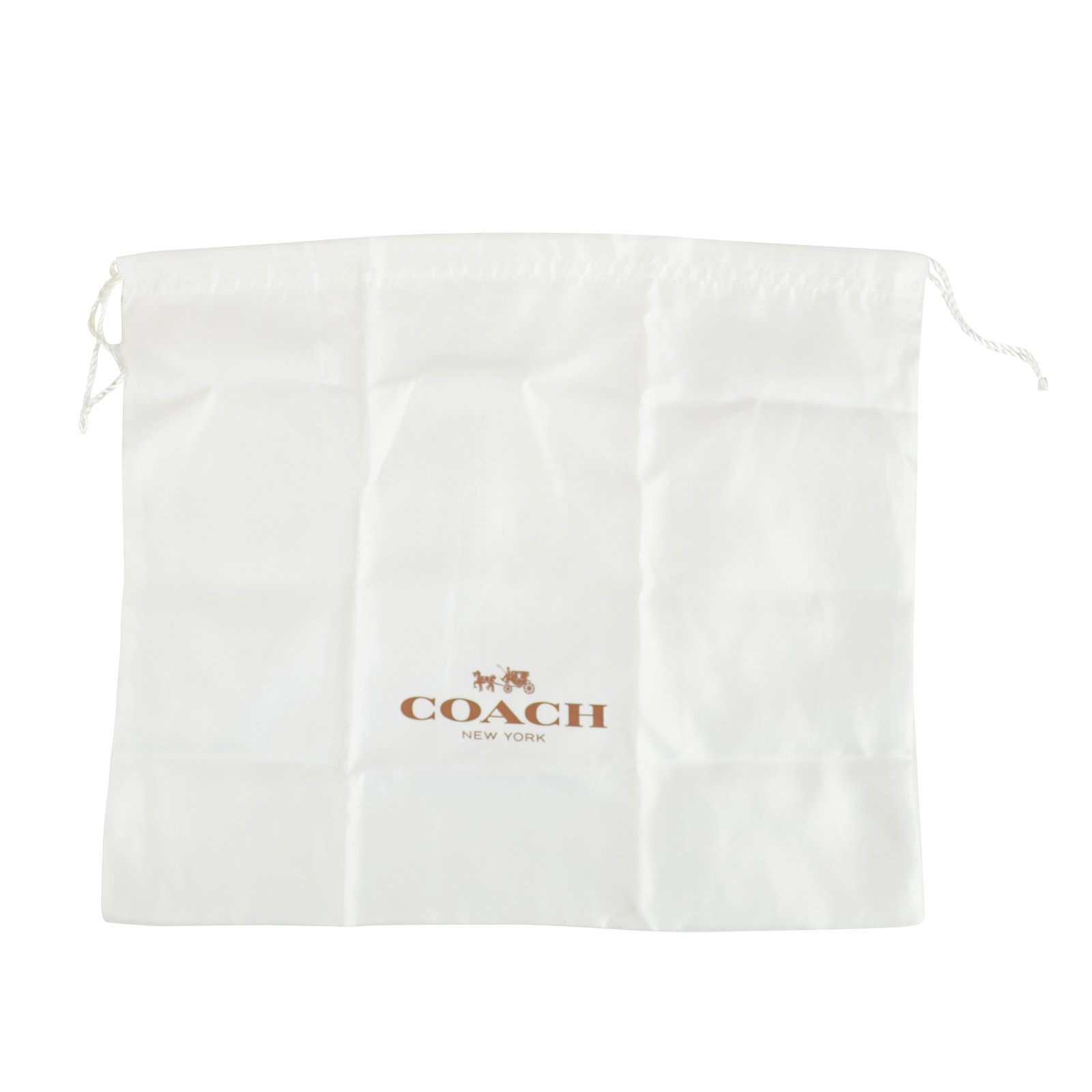coach white tote