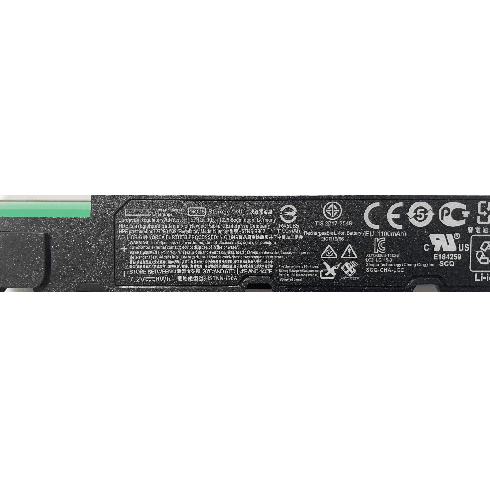 Genuine Original Enterprise MC96 96W Smart Array Storage Server Battery for HP