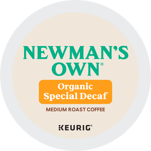 Newman's Own Organics Special Blend Decaf Coffee, Keurig K-Cup Pods, 24 Count