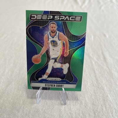 Stephen Curry Green Prizm Deep Space 2024-25 Panini Prizm