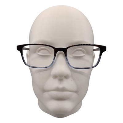 Warby Parker Wilkie Eyeglasses Eastern Bluebird Fade XW 56-19-150 Mens Womens