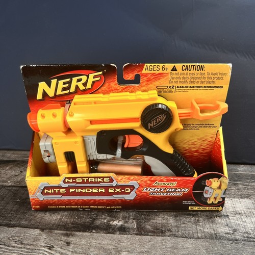 Hasbro Nerf N-Strike Nite Finder EX-3 New Light-beam