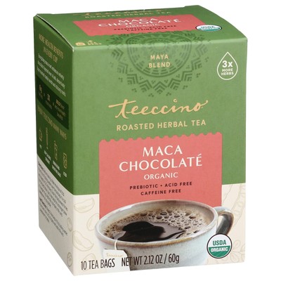 Maca Chocolaté Tea - Rich & Roasted Tea That s Caffeine Free & Prebiotic with...