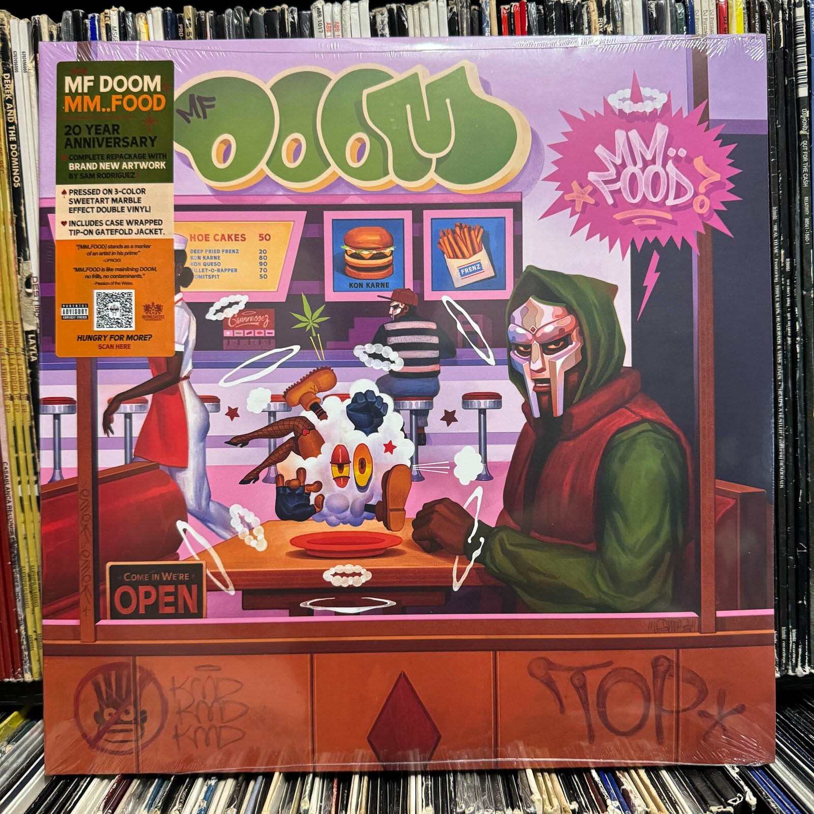 MF DOOM - Food アート MF DOOM - MM..FOOD 20TH ANNIVERSARY (Colored Vinyl 2xLP)