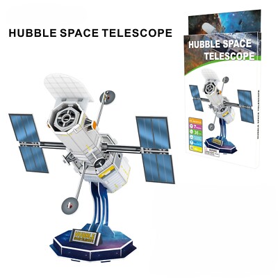 Outer Space Hubble Space Telescope 3D Jigsaw Puzzle DIY Model Set Toys 36 PCS