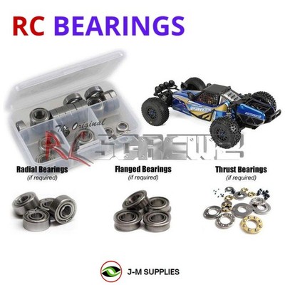 RCScrewZ Metal Shielded Bearings prol002b for ProLine PRO-2 SC 2WD 400201 | SET