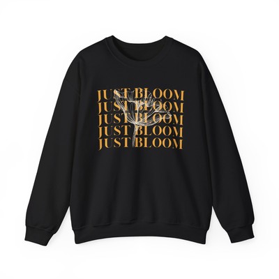 Just Bloom Unisex Heavy Blend  Crewneck Sweatshirt