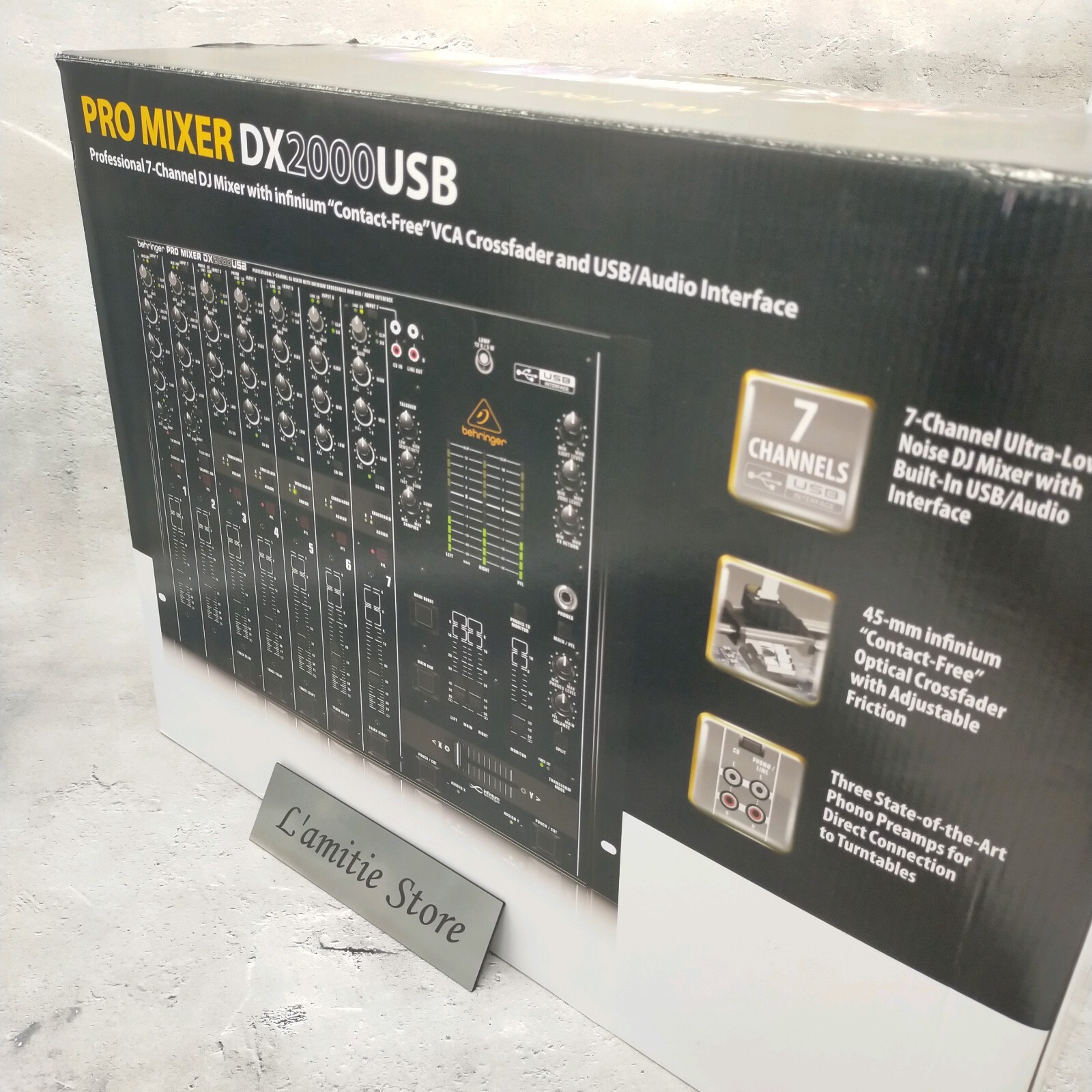 Behringer DX2000USB DJミキサー Behringer | Product | DX2000USB