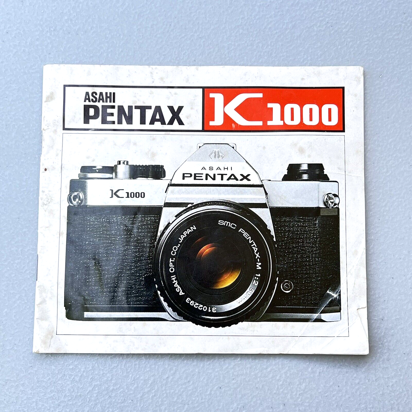 ASAHI PENTAX K1000 CAMERA INSTRUCTION MANUAL GUIDE REFERENCE