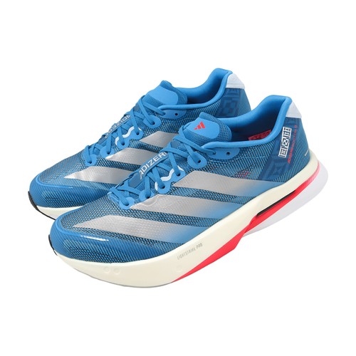 adidas Adizero Boston 13 M Solar Blue Silver Metallic Men Unisex Running JR4868