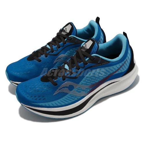 

Мужские шоссейные кроссовки Saucony Endorphin Speed 2 Синий Черный Белый S2068830, Endorphin Speed 2
