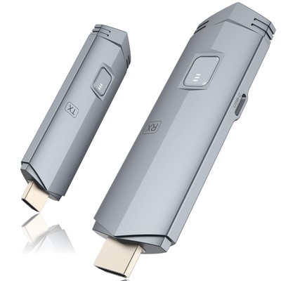 Wireless HDMI Transmitter and Receiver, HDMI Wireless Extender Portable 4k....