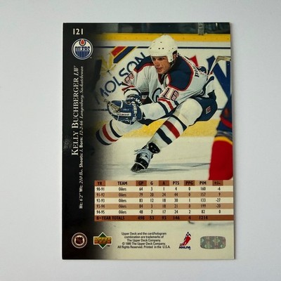 1995 Upper Deck Hockey #121 Kelly Buchberger Electric Ice