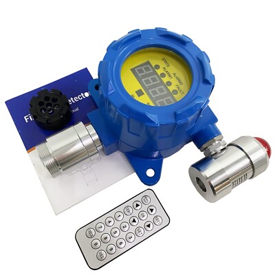 EX Flammable Gas Alarm Detector Wall Mounted Gas Monitor with Range 0 to 100%LEL