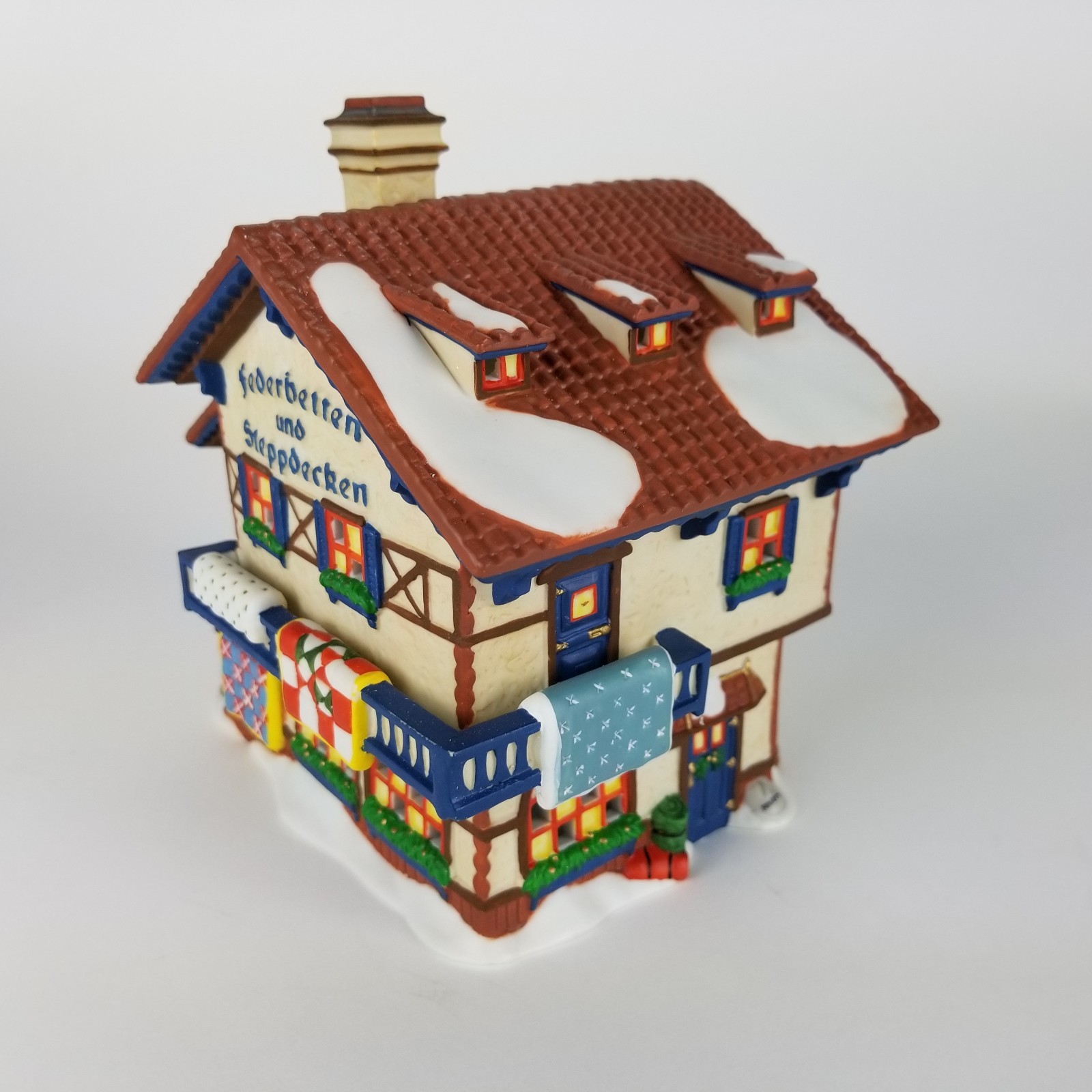 Department 56 Alpine Village Series Federbetten Und Steppdecken Quilt Shop