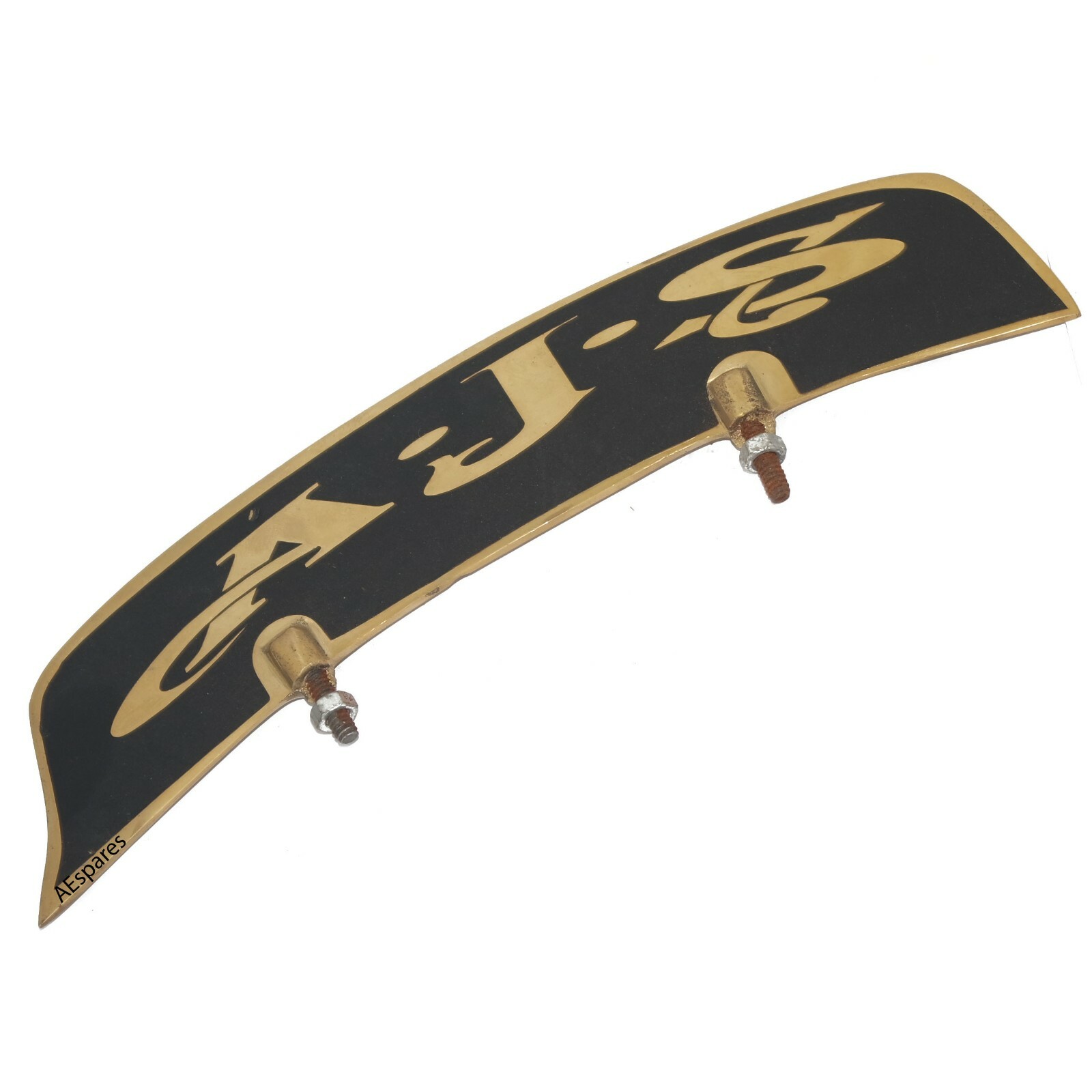 Front Mudguard Number Plate Brass For AJS Motorcycle 