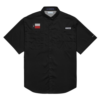 Men s Embroidered Columbia short sleeve PFG (TTU)