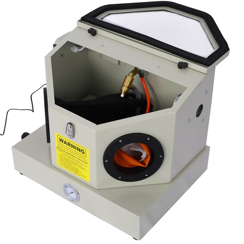 Mini Sandblaster Blast Gloves for No Sand Leakage Bright LED Lighting System