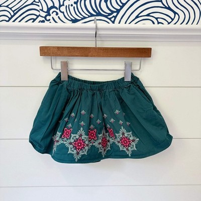 Tea Collection Turquoise Skirt - Size 3 Years