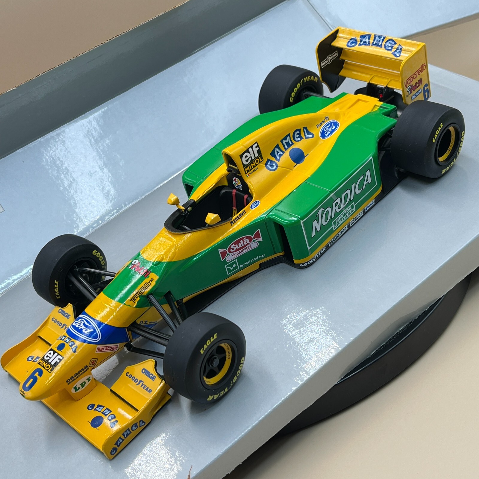 1/18 #6 Benetton B194 R.Patrese CAMELロゴ 1/18 #6 Benetton B194 R.Patrese CAMELロゴ - メルカリ