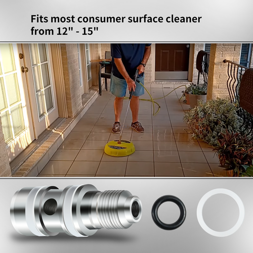 Repair Kit for Pressure Washer Rotary Flat Surface Cleaner Concrete Decks Swivel