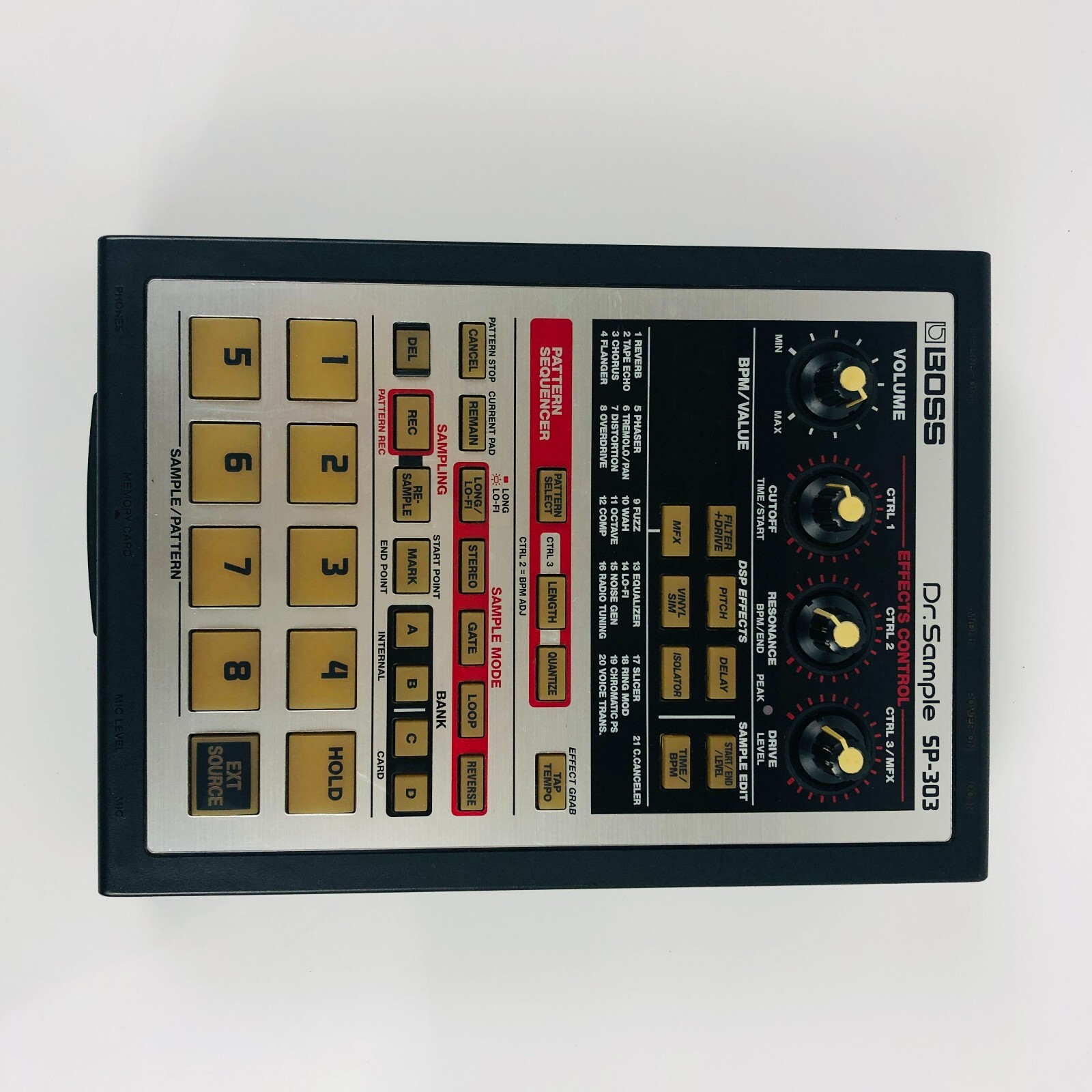 Boss SP-303 Dr. Sample Portable Pharse Sampler Potentiometer Boss SP-303 Dr. Sample Portable Pharse Sampler Potentiometer