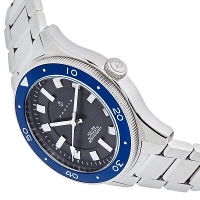 Pre-owned Nautis Holiss Automatic Bracelet Watch - Blue