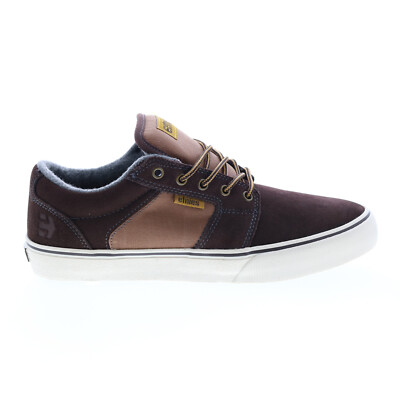 

Etnies Barge LS 4101000351275 Мужские коричневые замшевые кроссовки в стиле скейтбординга, Коричневый, Etnies Barge LS