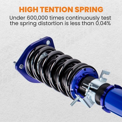 Maxpeedingrods Coilover Shocks For Nissan 350Z 03-08 G35 03-06 Adjustable Height
