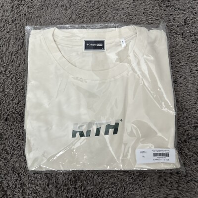 Kith Columbia Elemental Tee - Muslin/Light Bisque Size XL