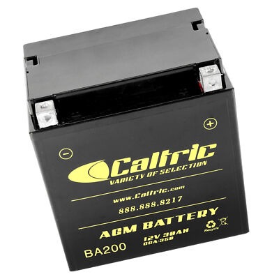 AGM Battery for Polaris Ranger Crew 800 2010 2011 2012 2013