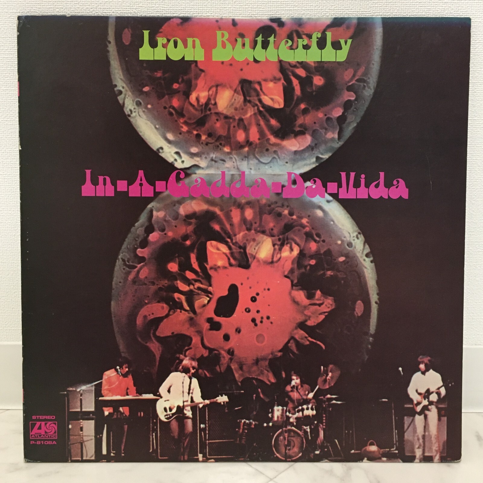 【廃盤LP】Iron Butterfly / In-A-Gadda-Da-Vid Iron Butterfly - In-A-Gadda-Da-Vida (ATL75) (Crystal Clear