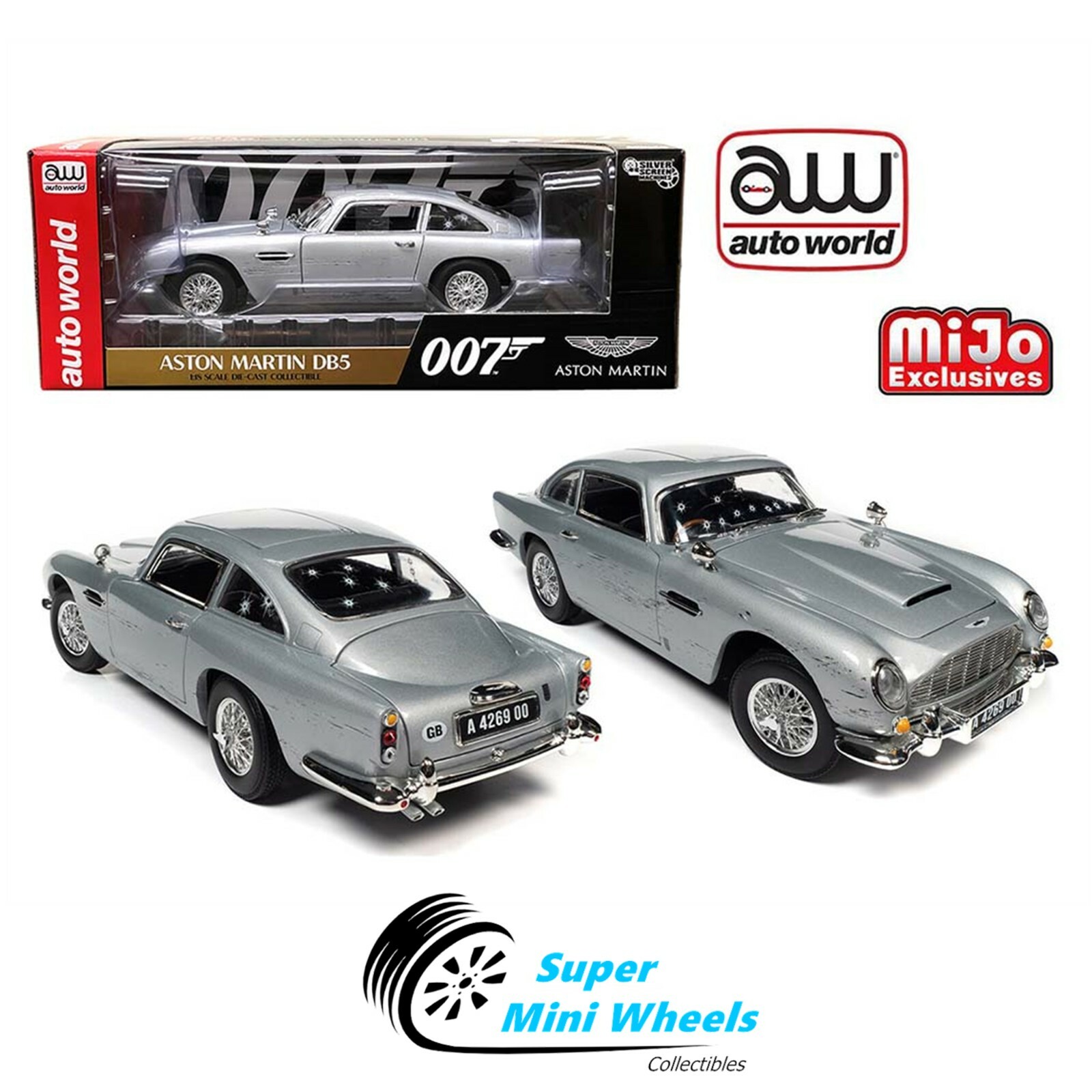 ジェームズボンドカーDB5 collectibles James Bond Aston Martin DB5 Kit Collector's Edition Agora