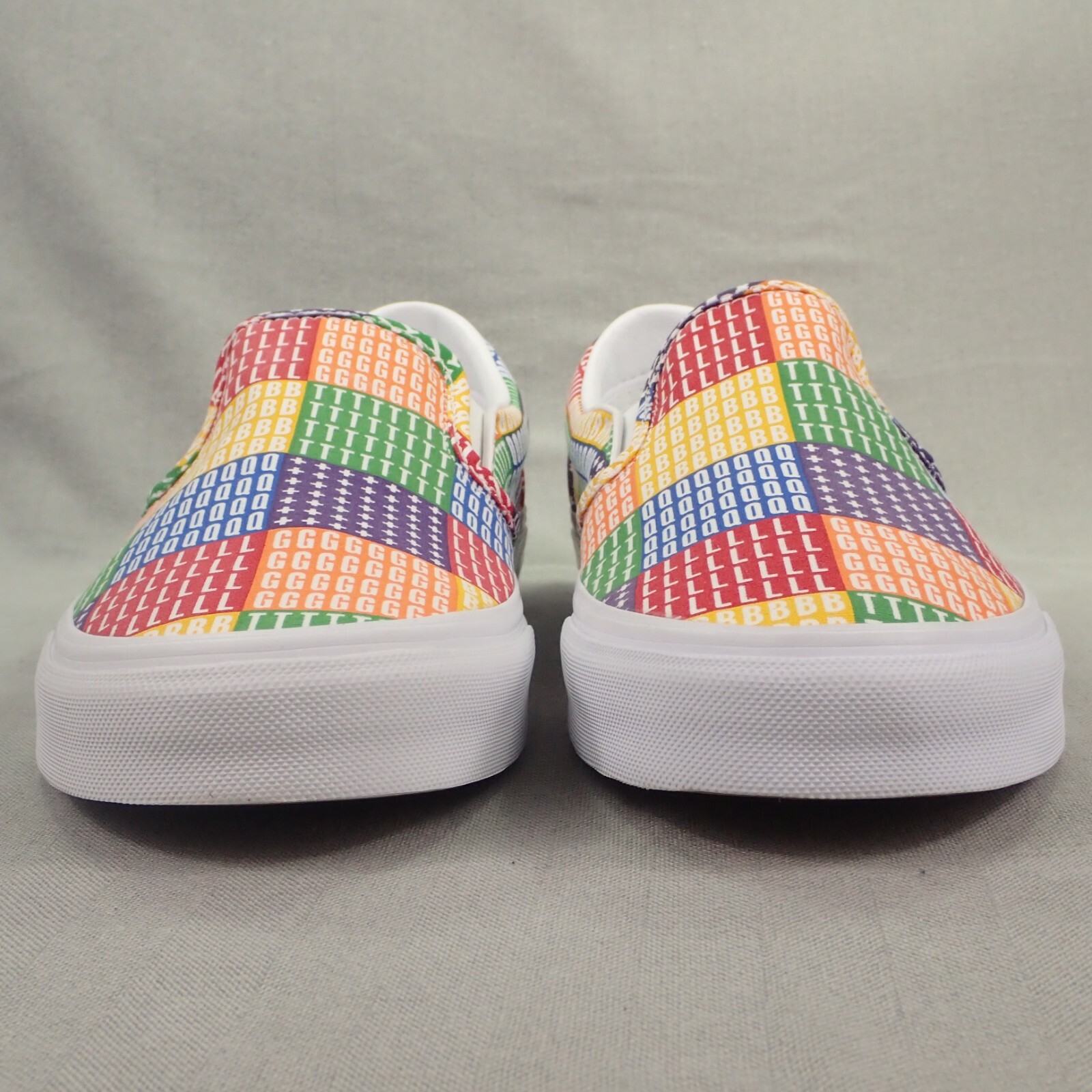 Vans Mens Classic Slip On Pride Shoes 