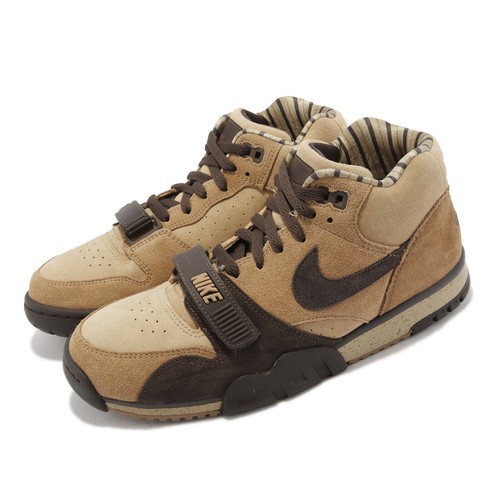 

Мужская повседневная обувь Nike Air Trainer 1 Shima Shima Pack Baroque Brown DV6998-200, Коричневый, Air Trainer 1