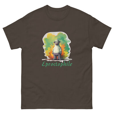 ''Eproctophile'' Unisex T-shirt Funny Fart Lover Flatulence Gas Stinker